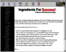 Ingredients for Success